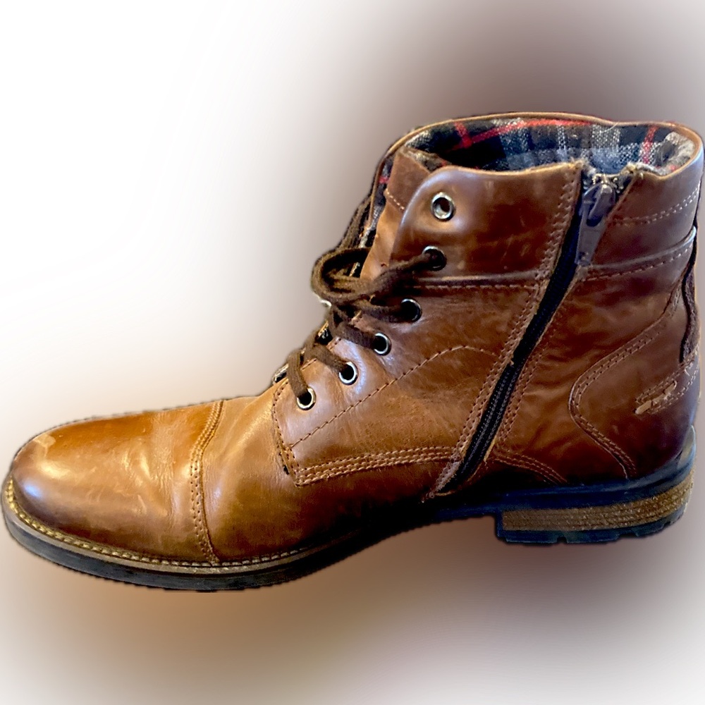 Alfani boots - size 10.5 (u.s), brown.